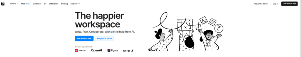 Notion layered in both automation and AI.