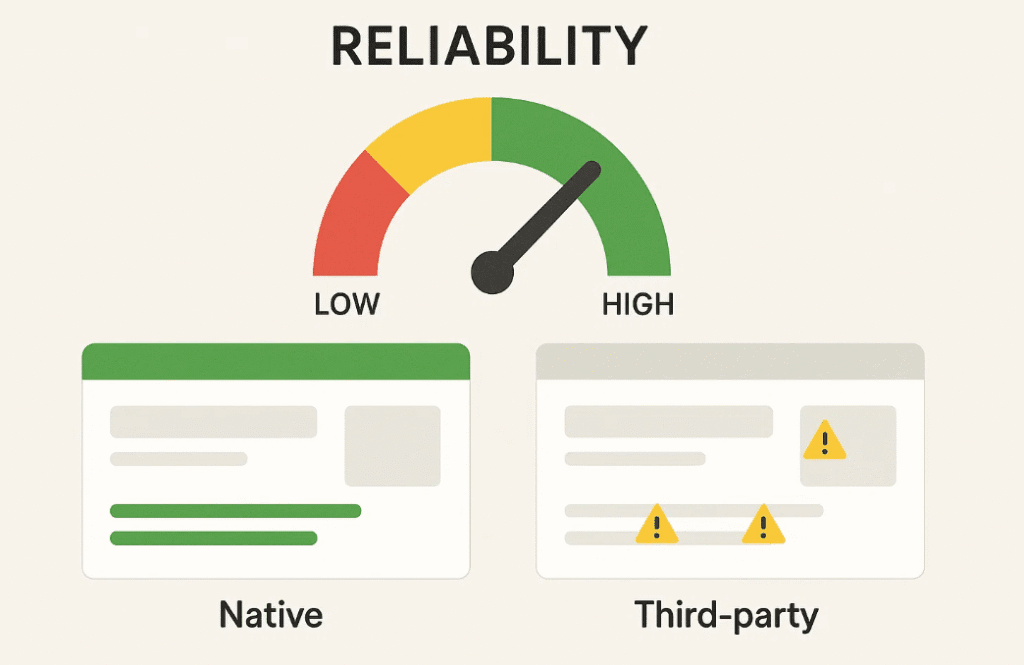 Third-party SaaS integrations, while powerful, are more vulnerable to: