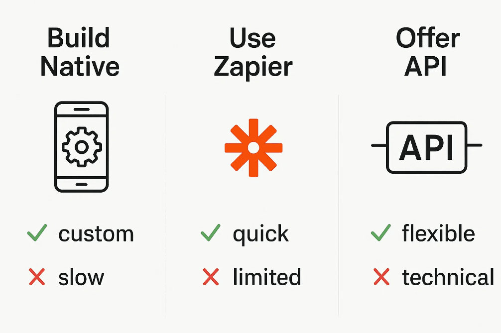 Is It Better to Build Native or Use Third-Party Integration Platforms?