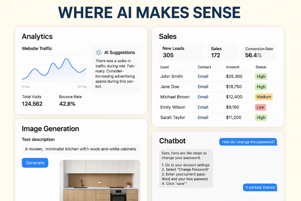When Does AI Truly Add Value to a SaaS Product?