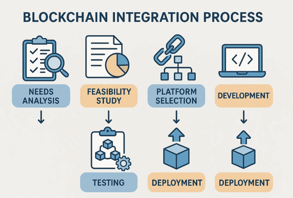 What Are the Steps to Implement Blockchain in a SaaS Platform?