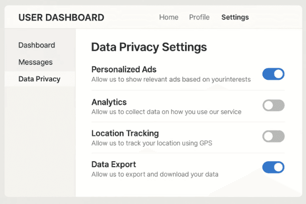 How do you balance personalization with user privacy?