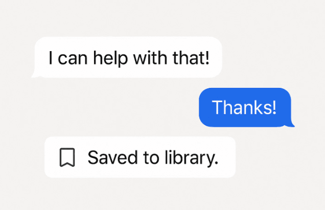 How do you design marketing automation that invites conversation?