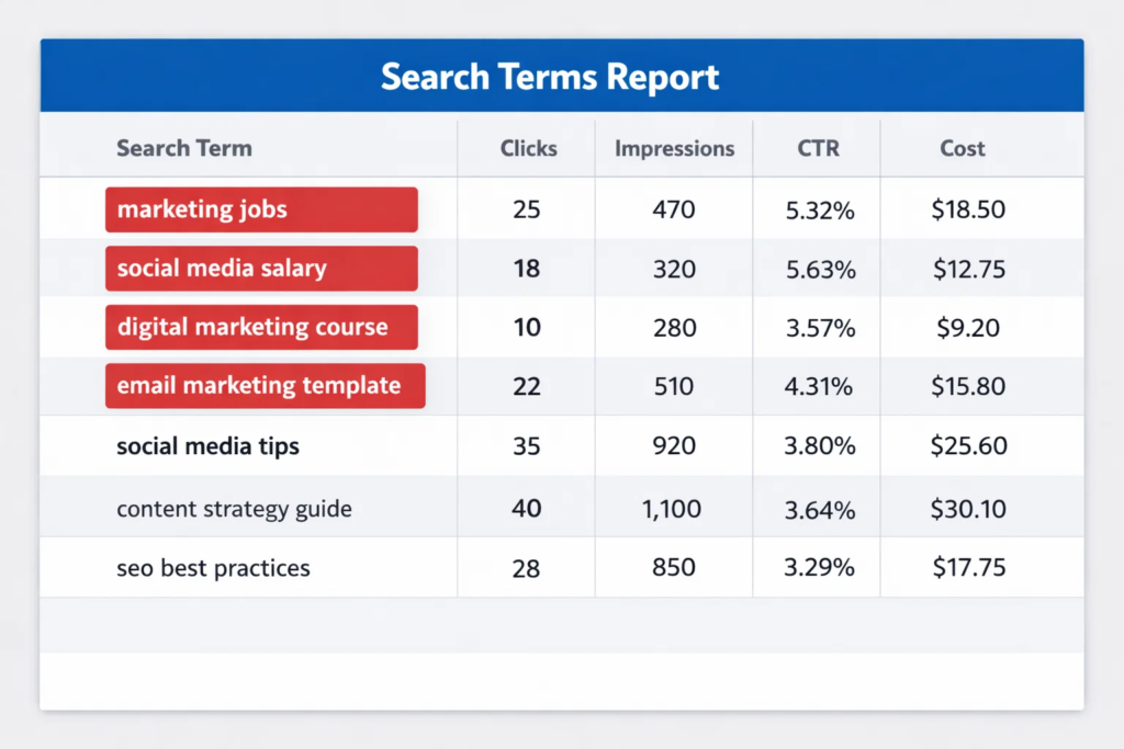 Are your keywords or audiences bringing “wrong job” traffic?