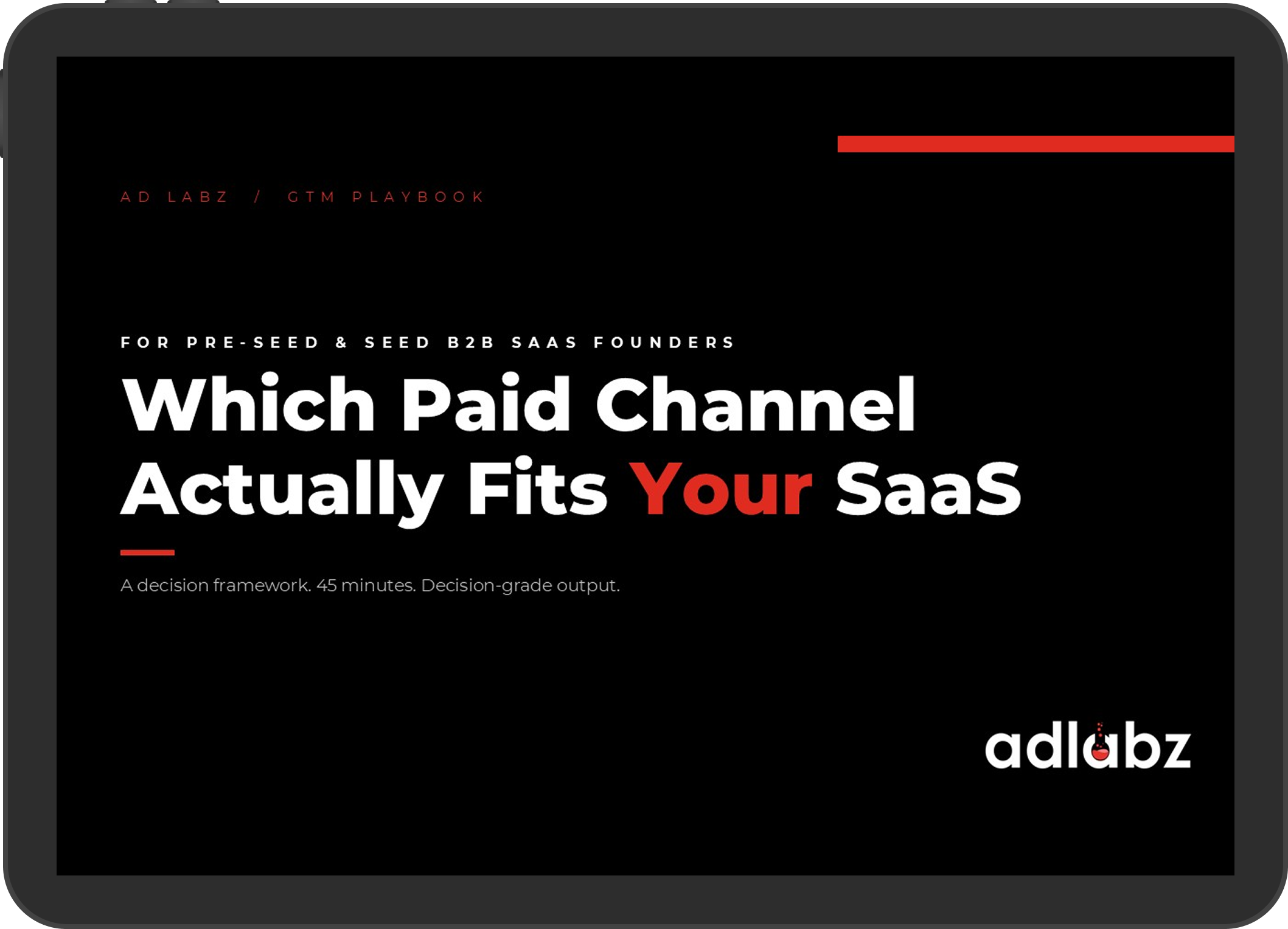 SaaS and B2B Ads Library