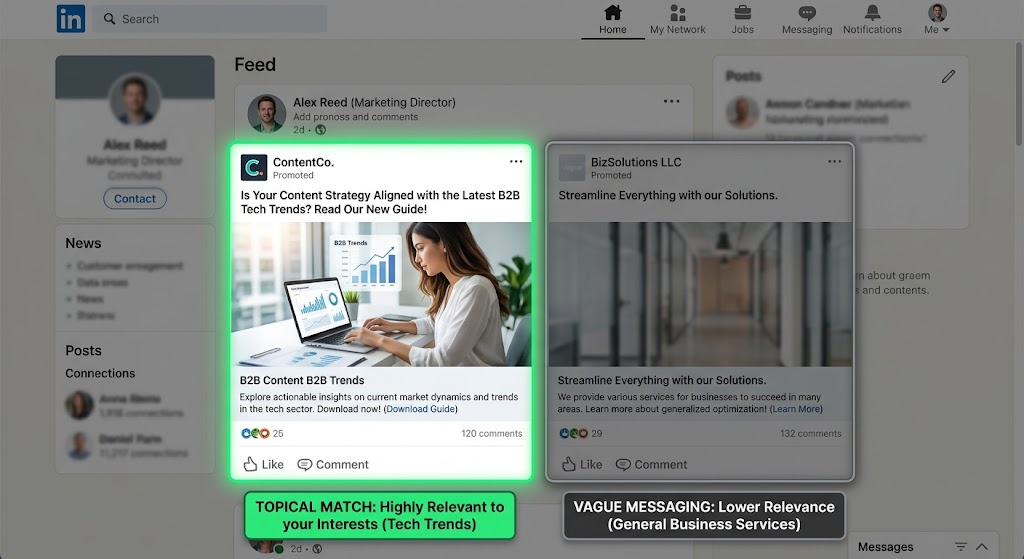 How the LinkedIn Ads Algorithm Affects Your B2B SaaS Marketing